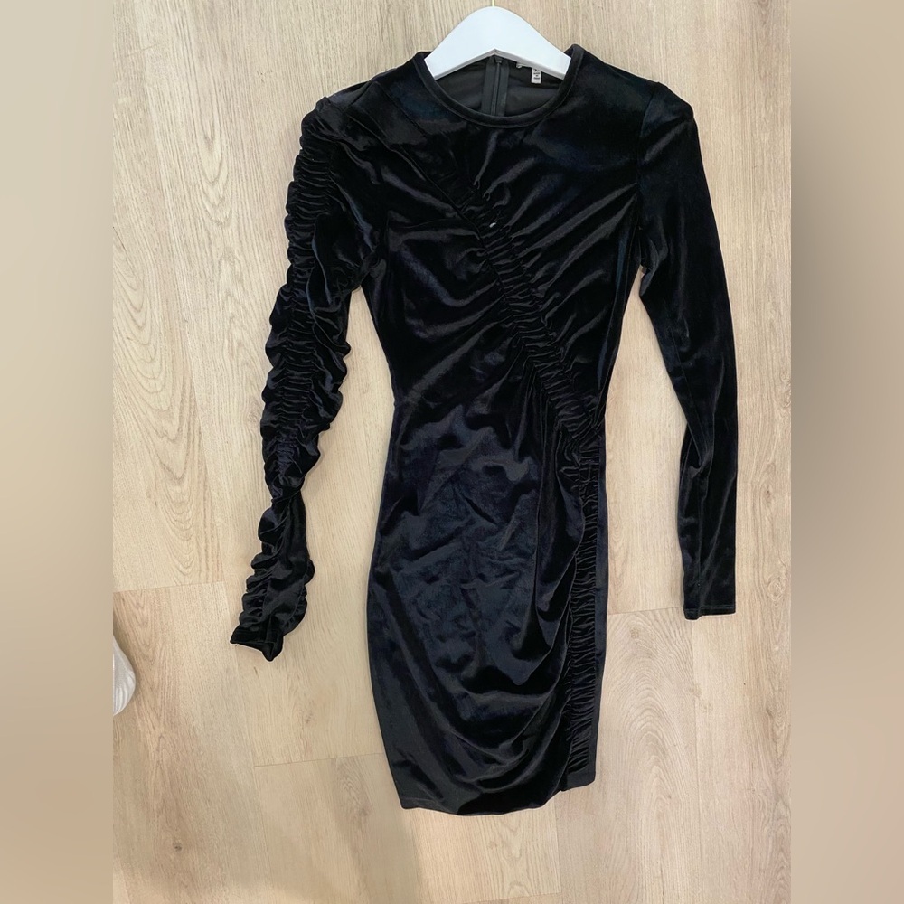 Ronny Kobo velvet black dress